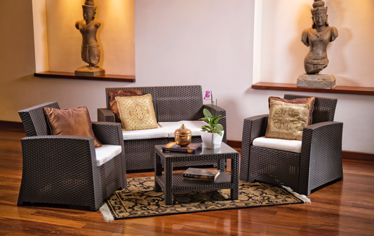 Bali Rattan Lounge Set
