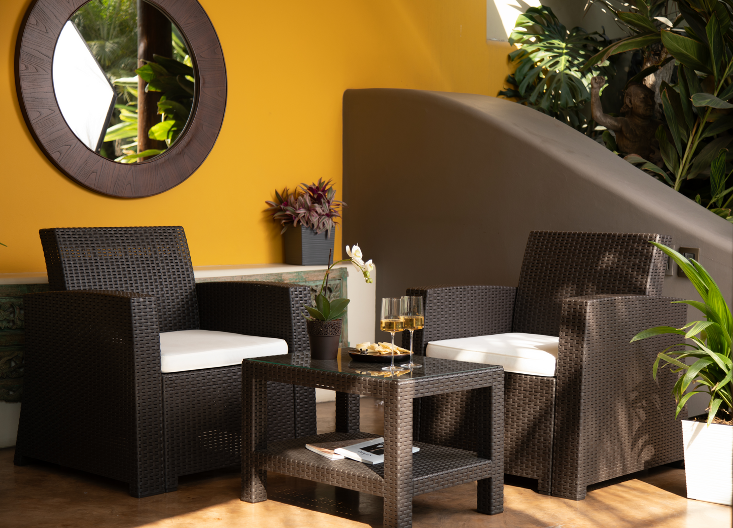 Bali Rattan Lounge Set B