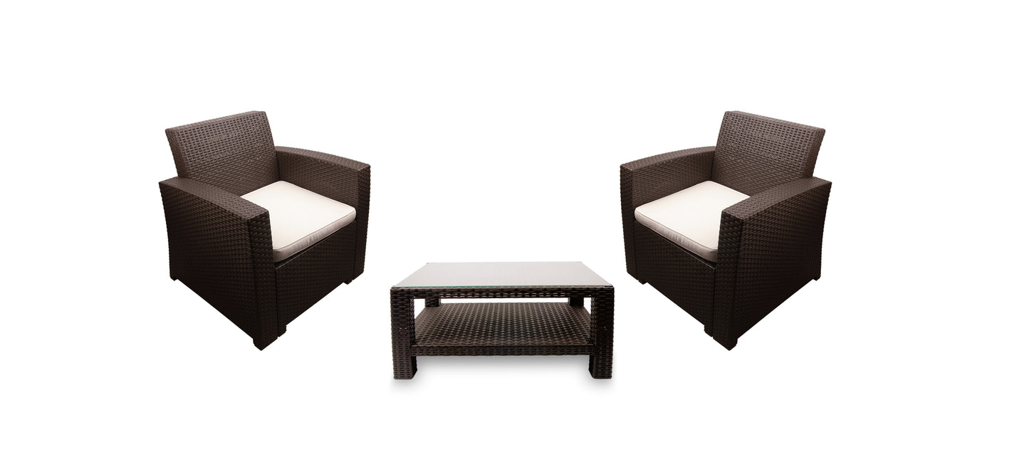 Bali Rattan Lounge Set B